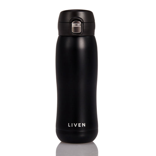 Liven Glow™ Ceramic-Coated Insulated Stainless Steel Water Bottle 17 oz-0