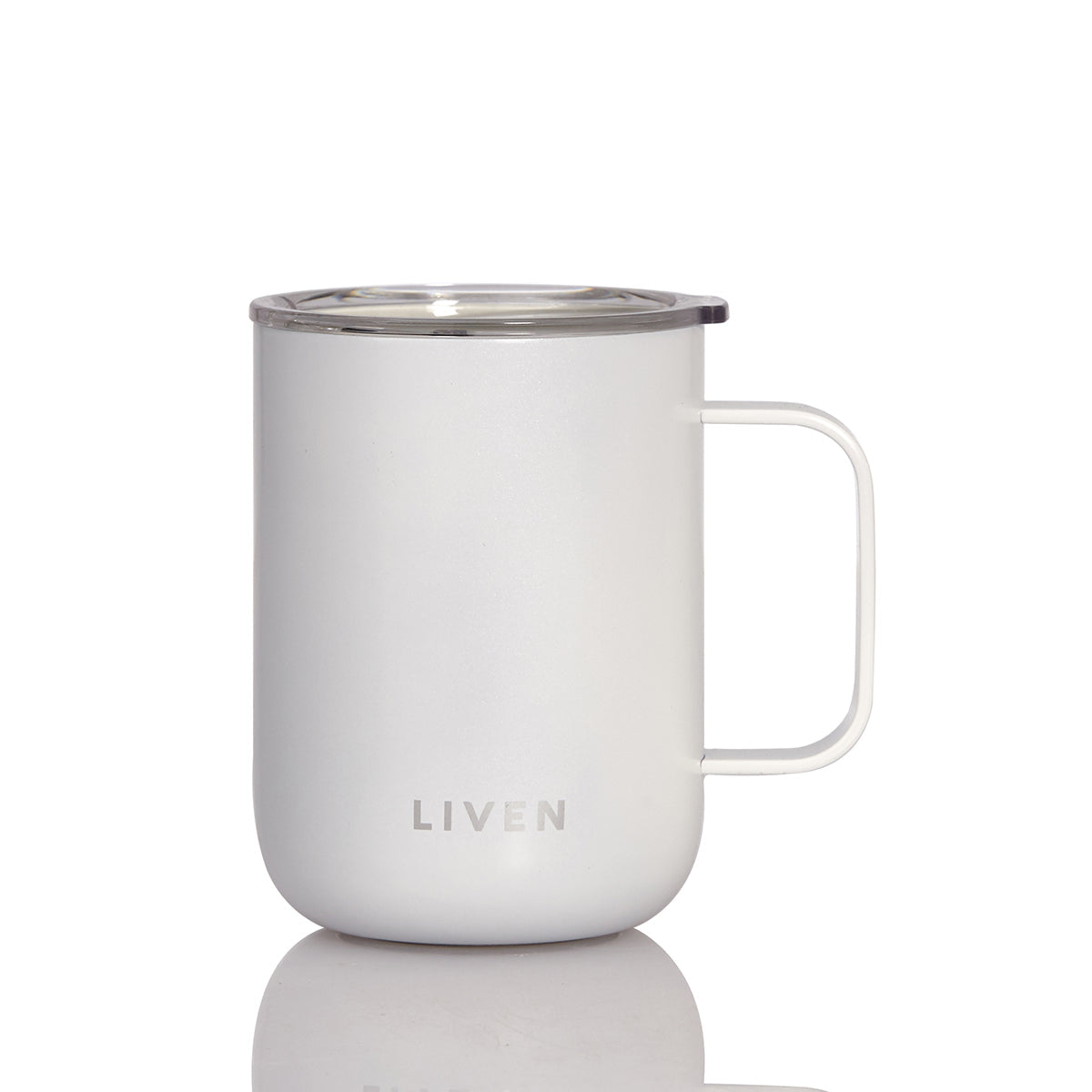 Liven Glow™ Ceramic-Coated  Stainless Steel Camp Mug 16 oz-2