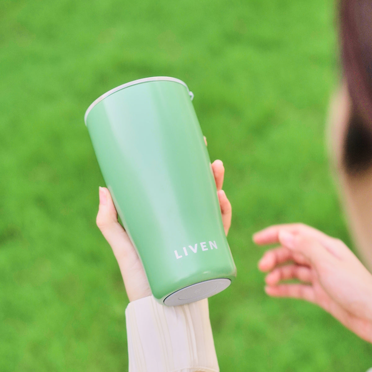 Liven Glow™ Ceramic-Coated Stainless Steel Tumbler 19 oz-3