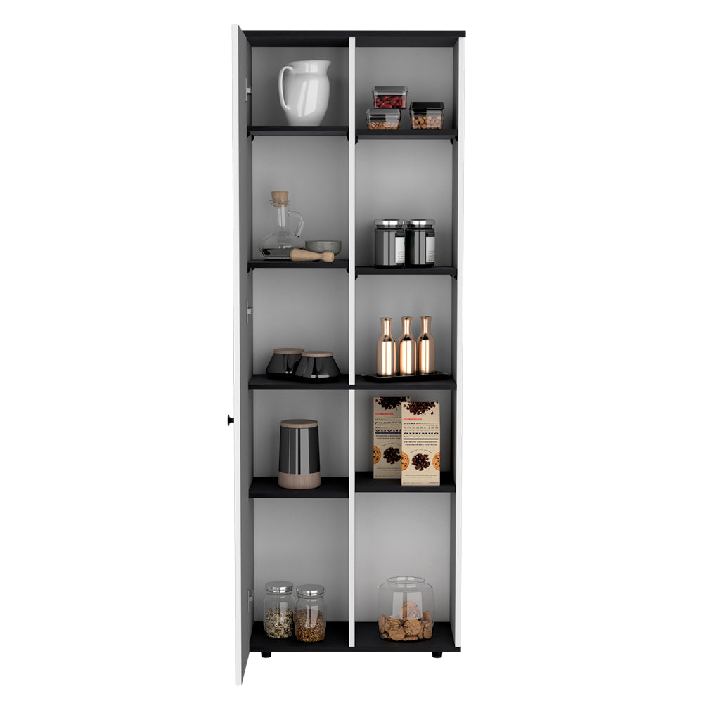 Multistorage Kitchen Pantry Lane, Kitchen, White / Black-2