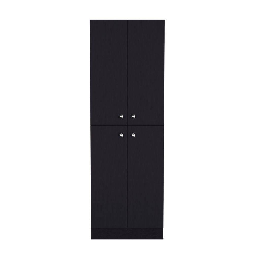 Pantry Cabinet Coahoma, Kitchen, Black-1