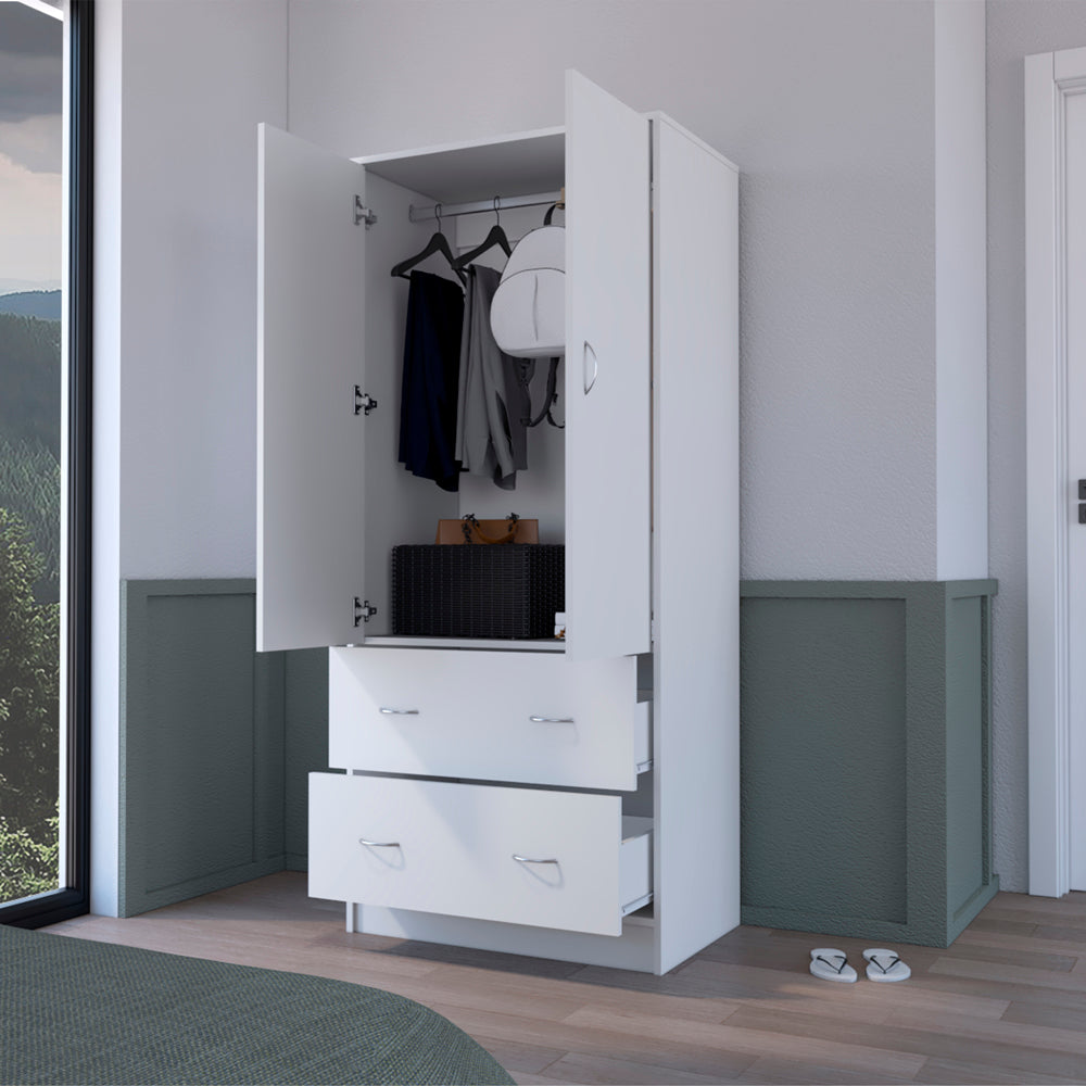 Armoire Edie, Bedroom, White-3