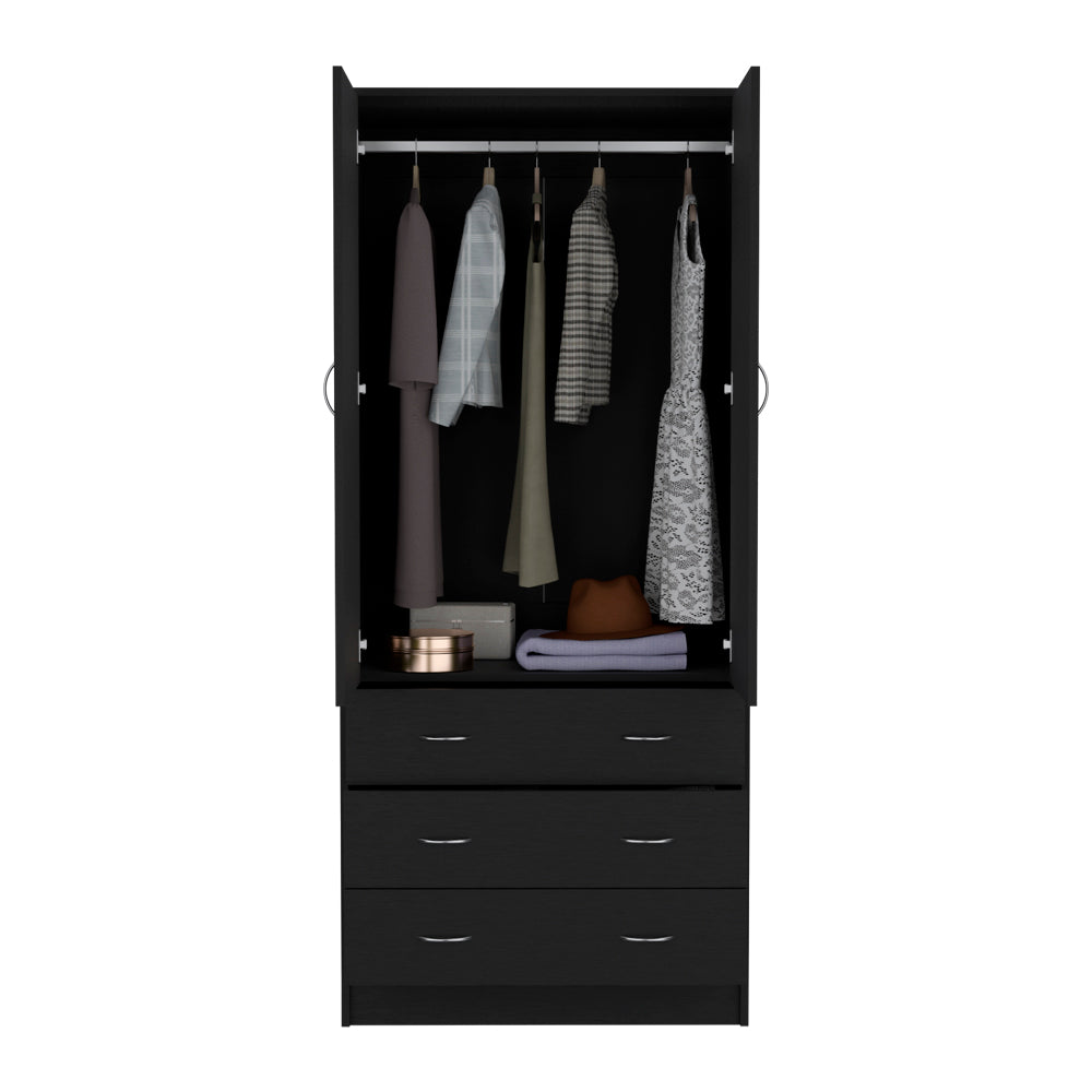 Armoire Ramey, Bedroom, Black-4