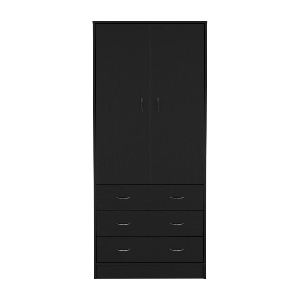 Armoire Ramey, Bedroom, Black-1