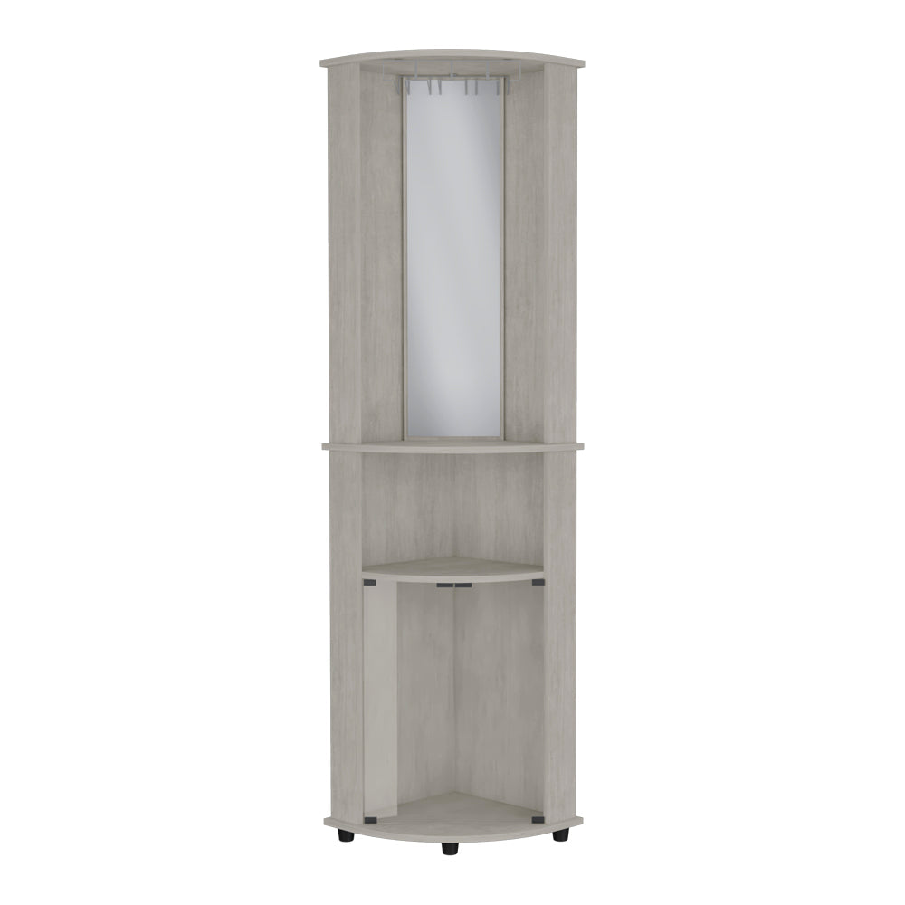 Bar Cabinet Corner,Bar Cabinet, Rialto, Concrete Gray, Concrete Gray Finish-4