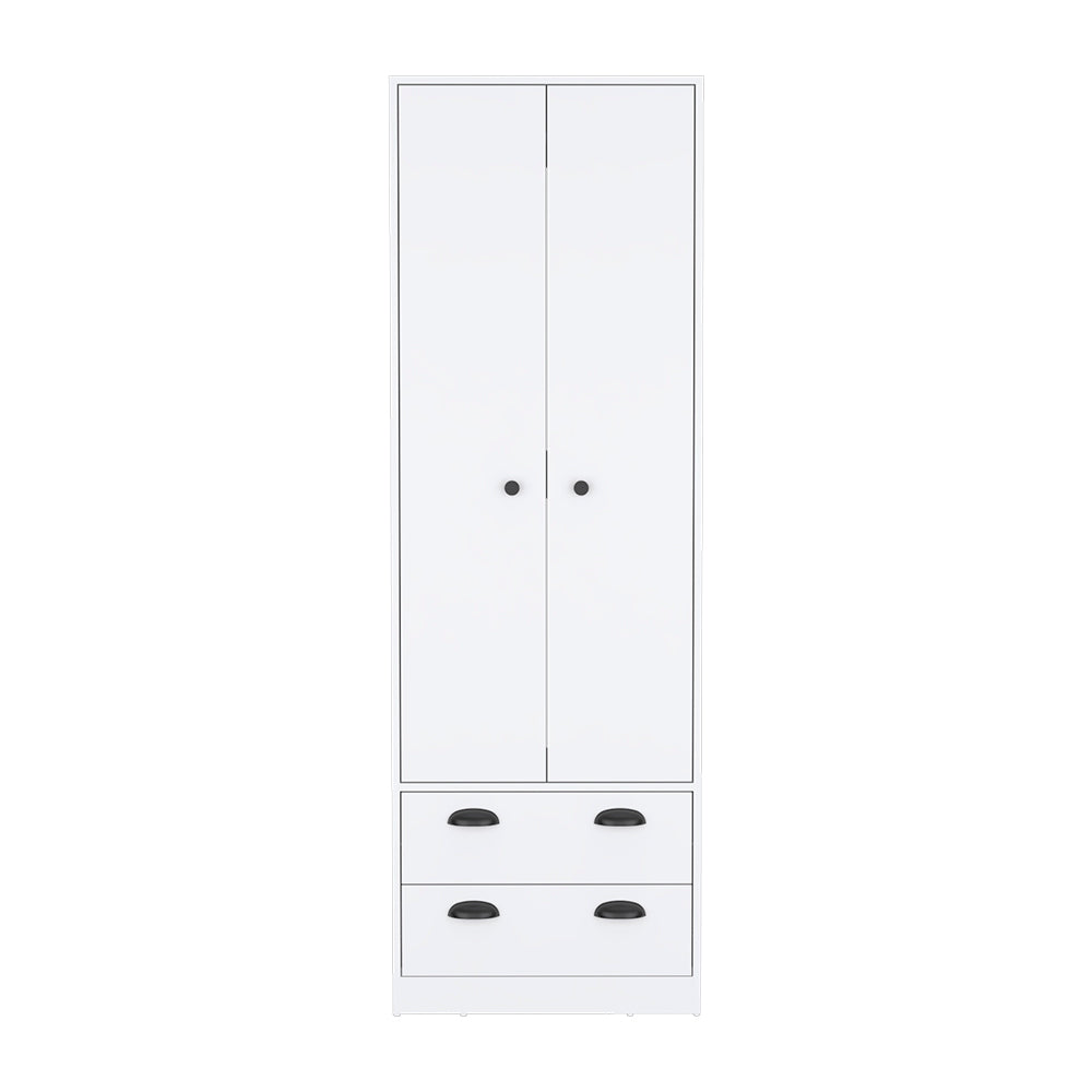 Armoire Hobbs, White Finish-2