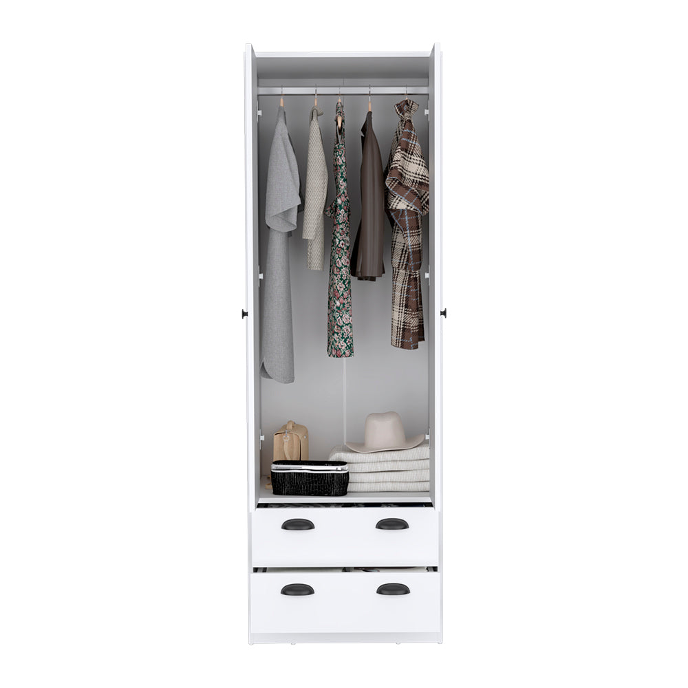 Armoire Hobbs, White Finish-3