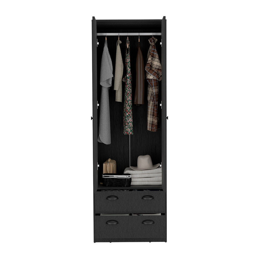 Armoire Hobbs, Black Wengue Finish-2