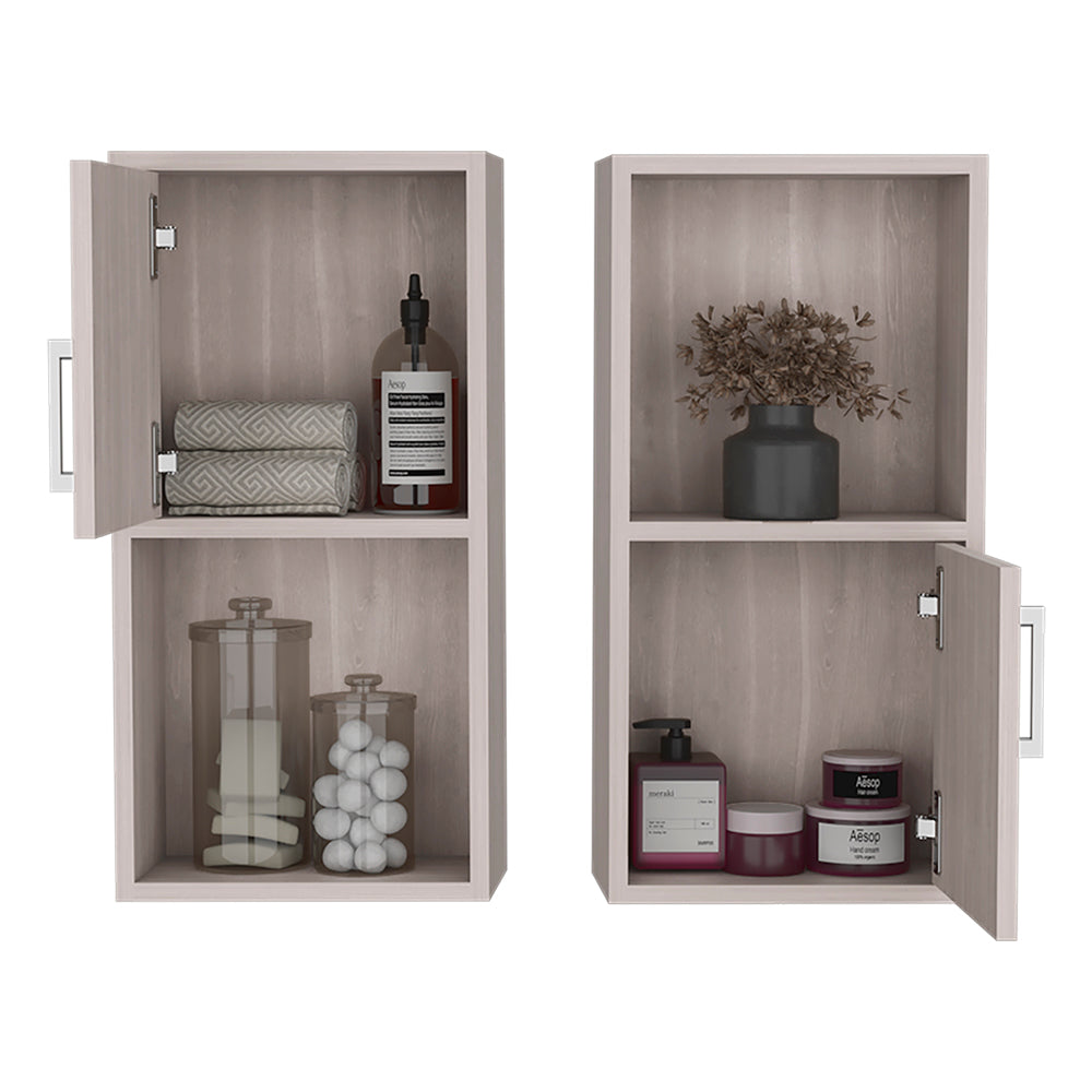 Medicine Cabinet Florence, Bathroom, White Oak-4