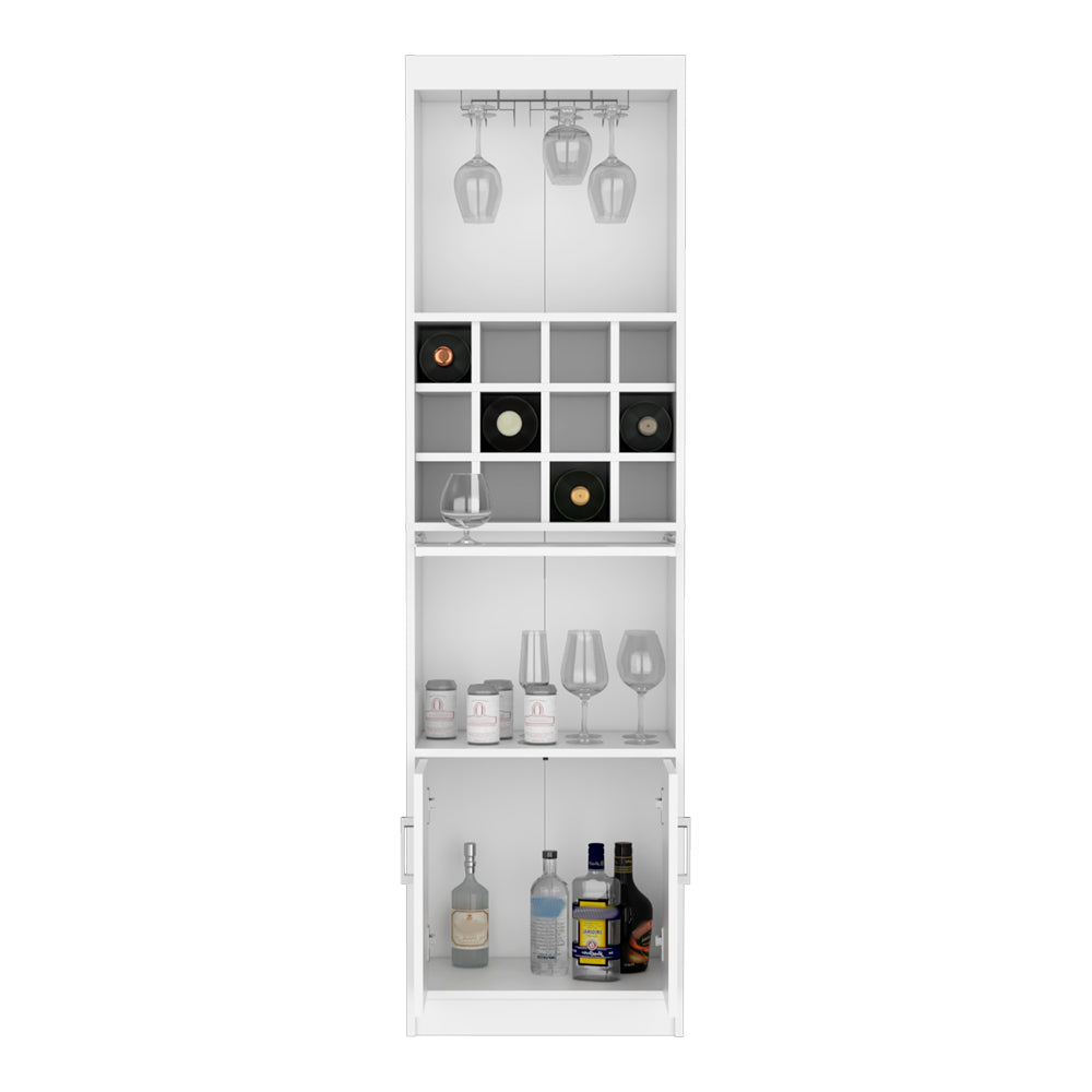 Bar Cabinet Fulton, Living Room, White-4