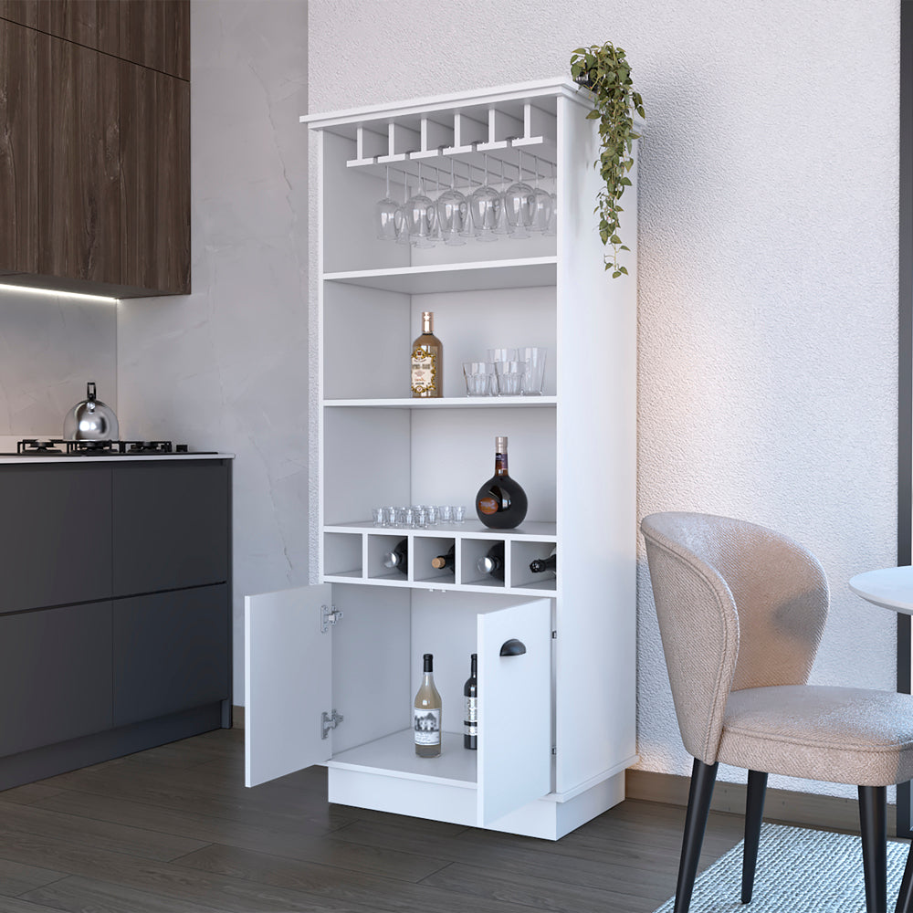 Bar Cabinet Taholah, Living Room, White-3