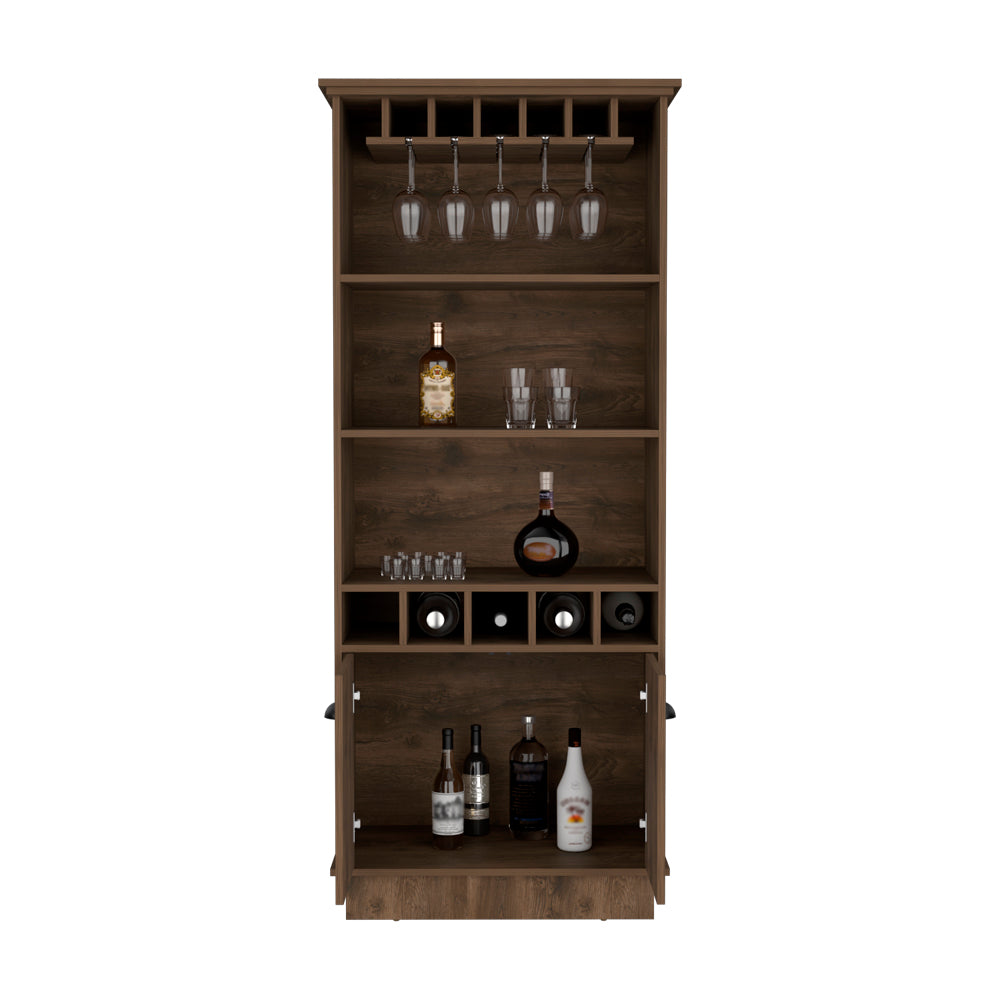 Bar Cabinet Taholah, Living Room, Dark Brown-4