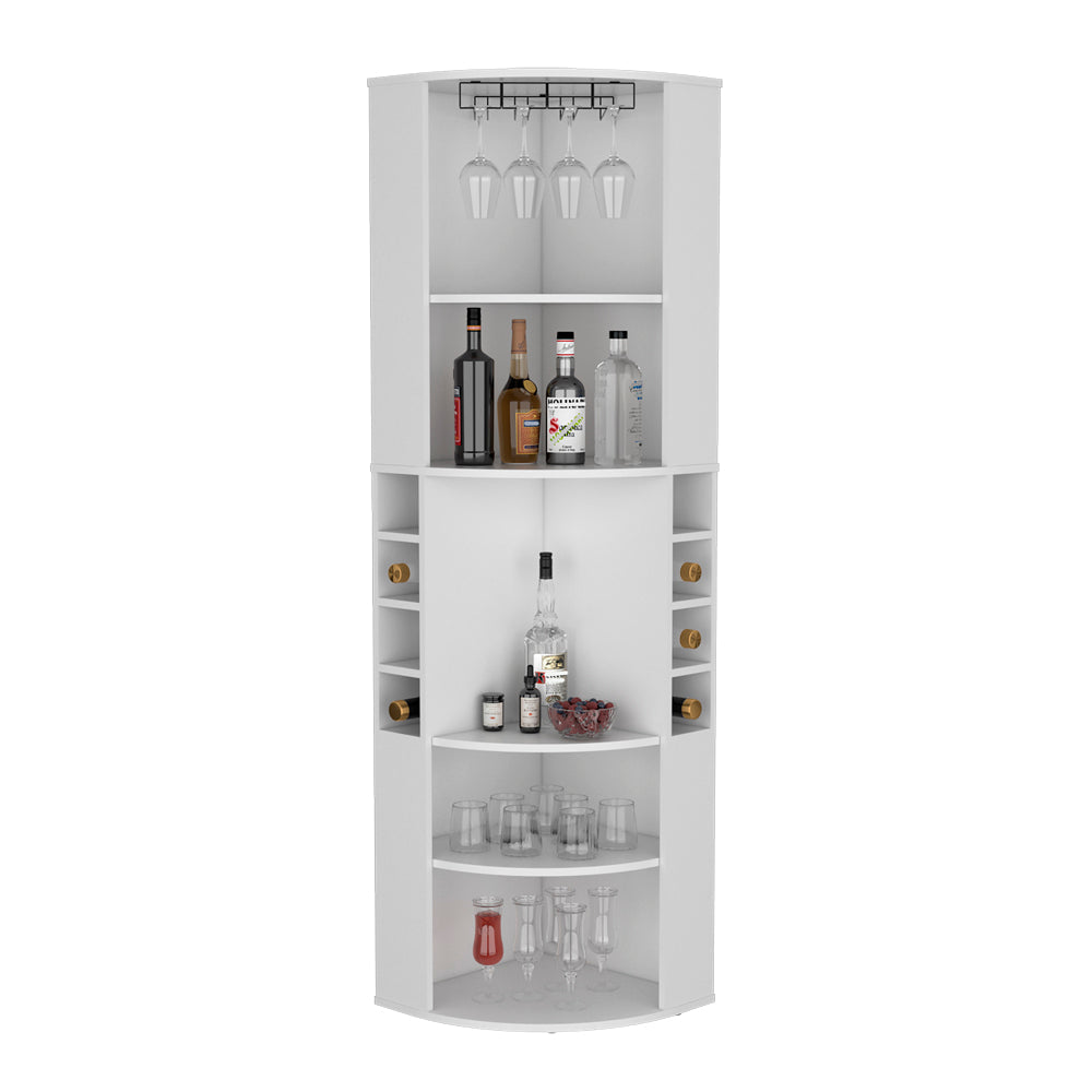 Bar Cabinet Jansen, Living Room, White-3