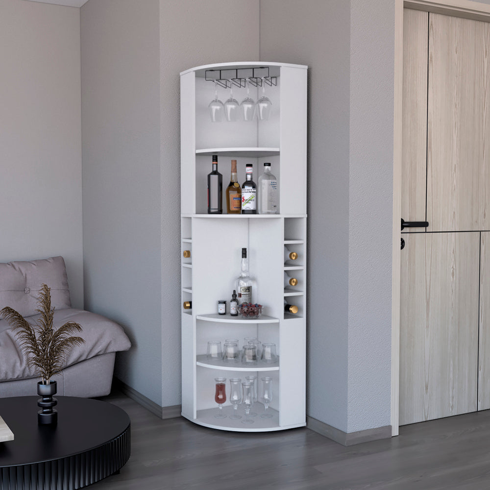 Bar Cabinet Jansen, Living Room, White-0