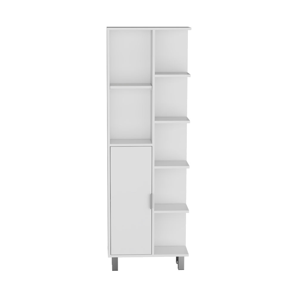 Linen Cabinet Derby, Bathroom, White-1