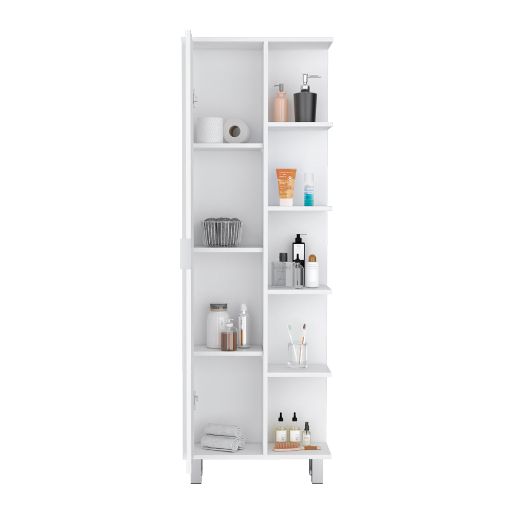 Linen Cabinet Sandy, Bathroom, White-4