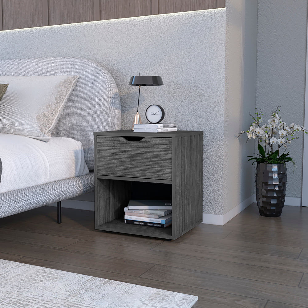 Nightstand Altheimer, Living Room, Light Gray-0