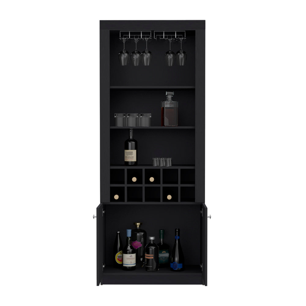 Bar Cabinet Nixon, Living Room, Black-4