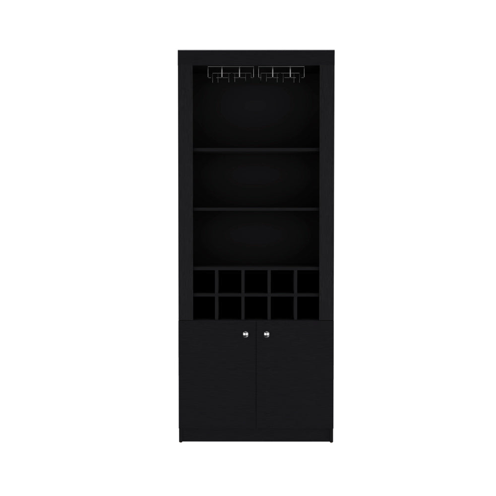 Bar Cabinet Nixon, Living Room, Black-1