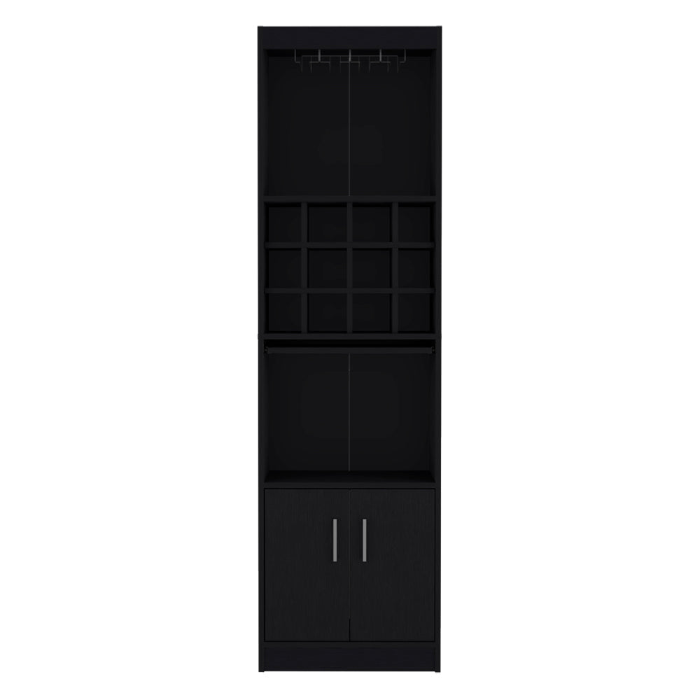 Bar Cabinet Fulton, Living Room, Black-1