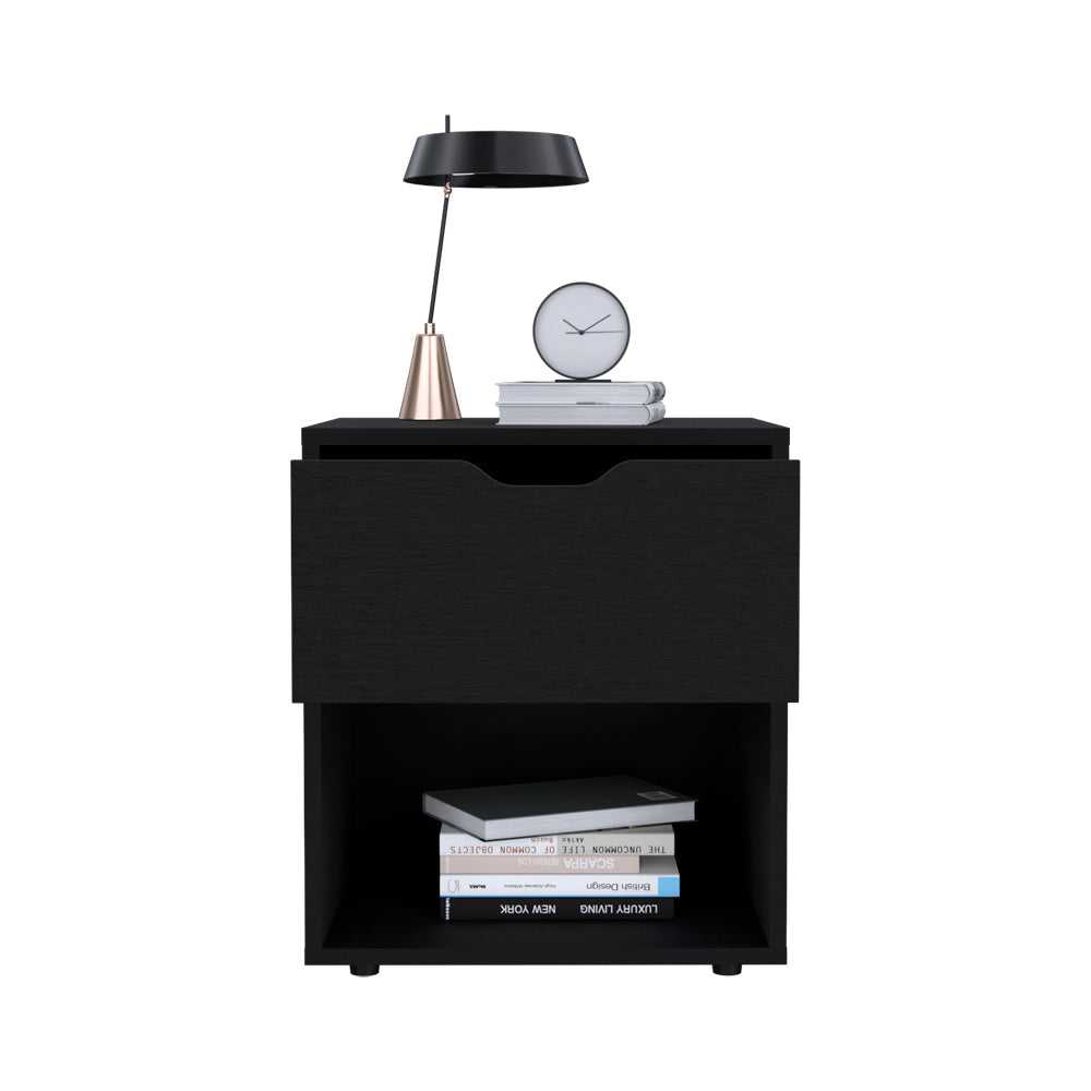 Nightstand Altheimer, Bedroom, Black-4