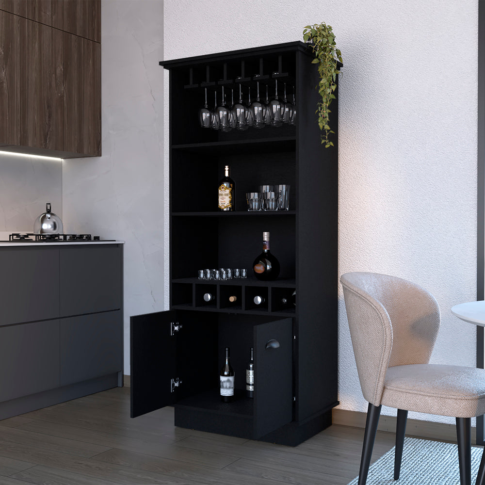 Bar Cabinet Taholah, Living Room, Black-3