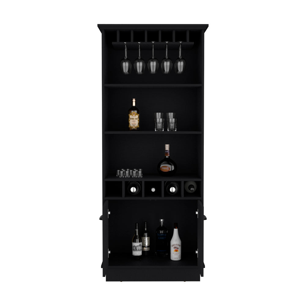 Bar Cabinet Taholah, Living Room, Black-4