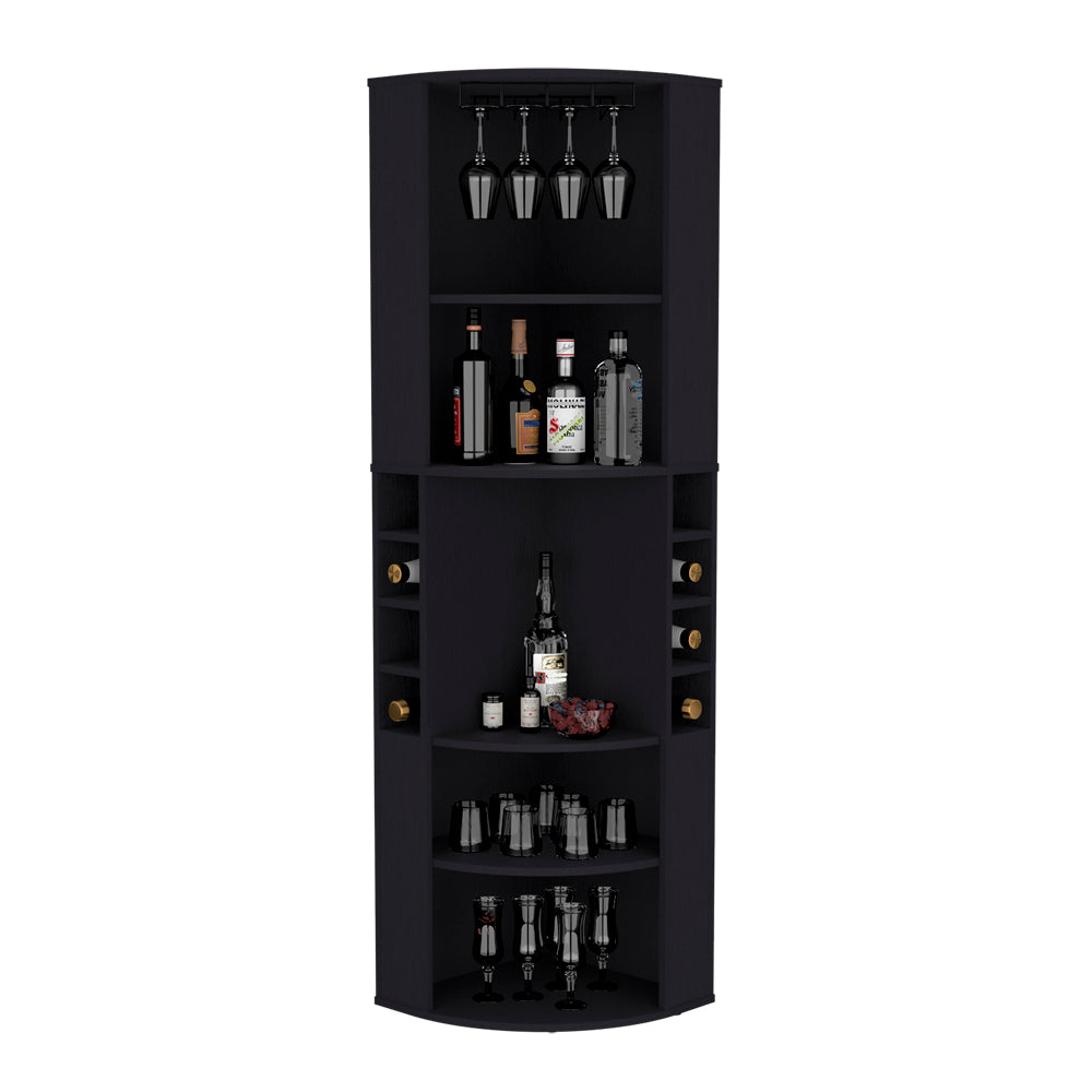 Bar Cabinet Jansen, Living Room, Black-3