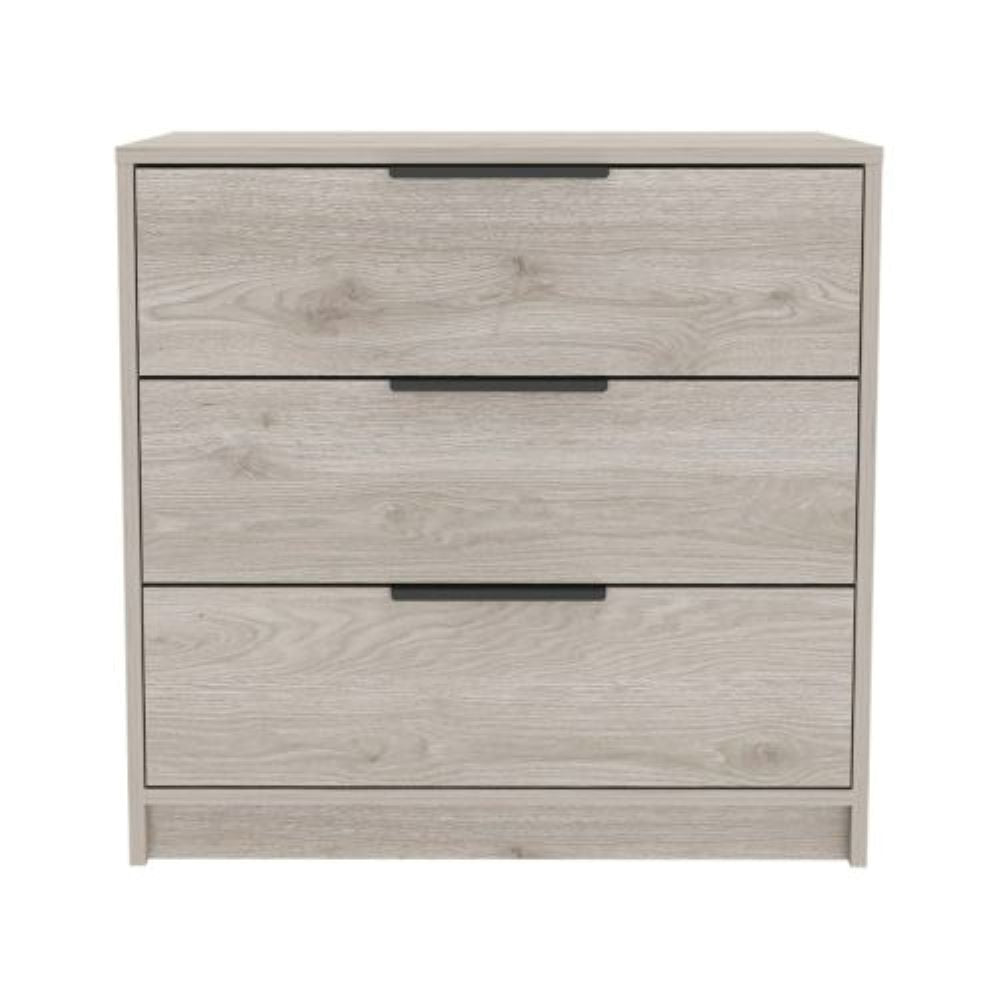 3 Drawers Dresser Maryland, Superior Top, Light Gray Finish-3