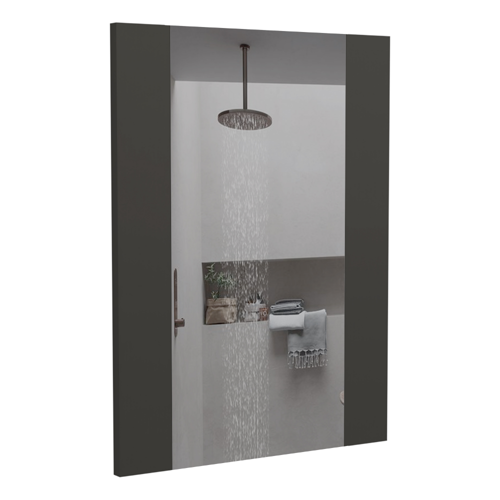 Mirror Weeds, Rectangular Shape, Black Wengue Finish-2