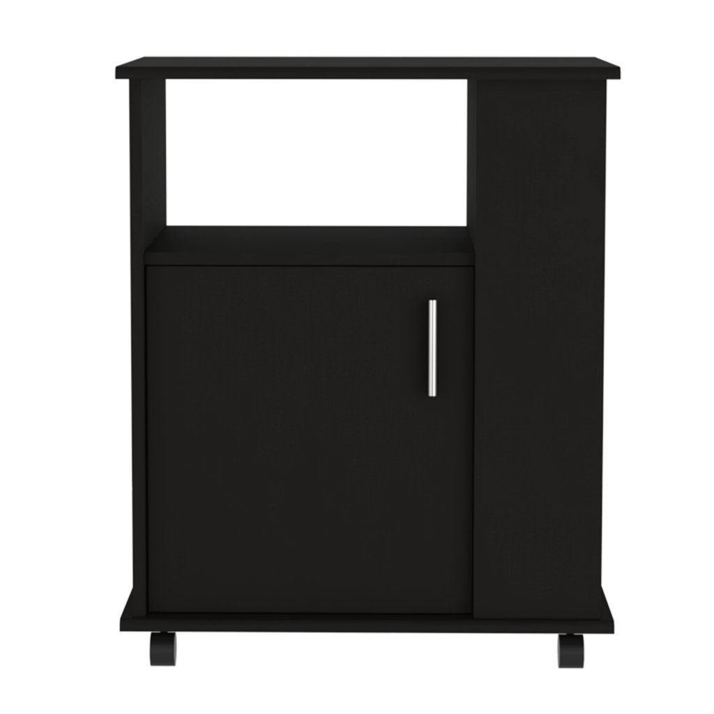 Lower Microwave Cabinet Kit, Black Wengue Finish-3