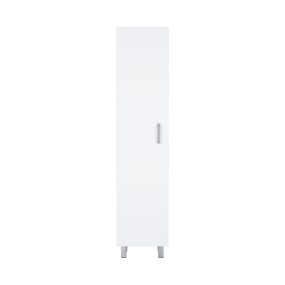 Storage Cabinet Molekeede, Four Shelves, White Finish-3