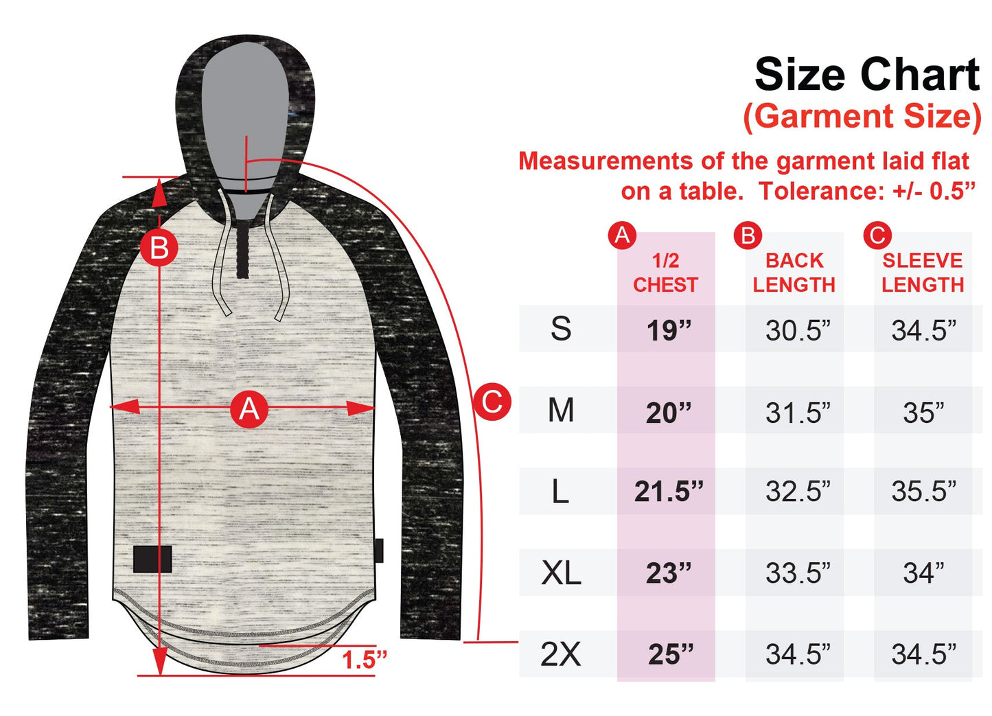 ZIMEGO Long Sleeve Raglan Henley Round Bottom Hood T-Shirts - Space Grey-4