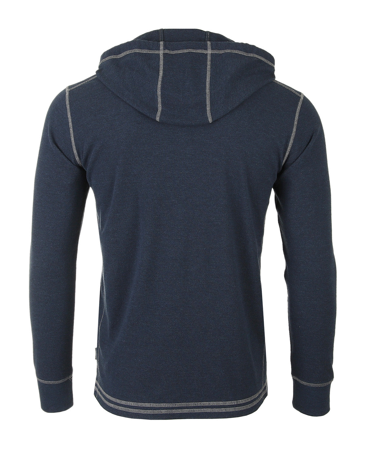 ZIMEGO Men's Thermal Long Sleeve Lightweight Fashion Hooded Henley-3