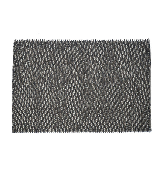 Chanda - Handmade Wool Braided Shaggy Rug-0