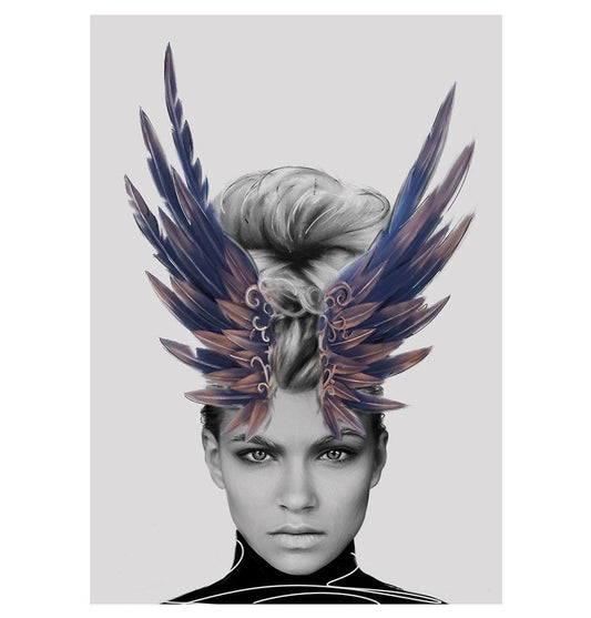 Crown of Feathers Print-0