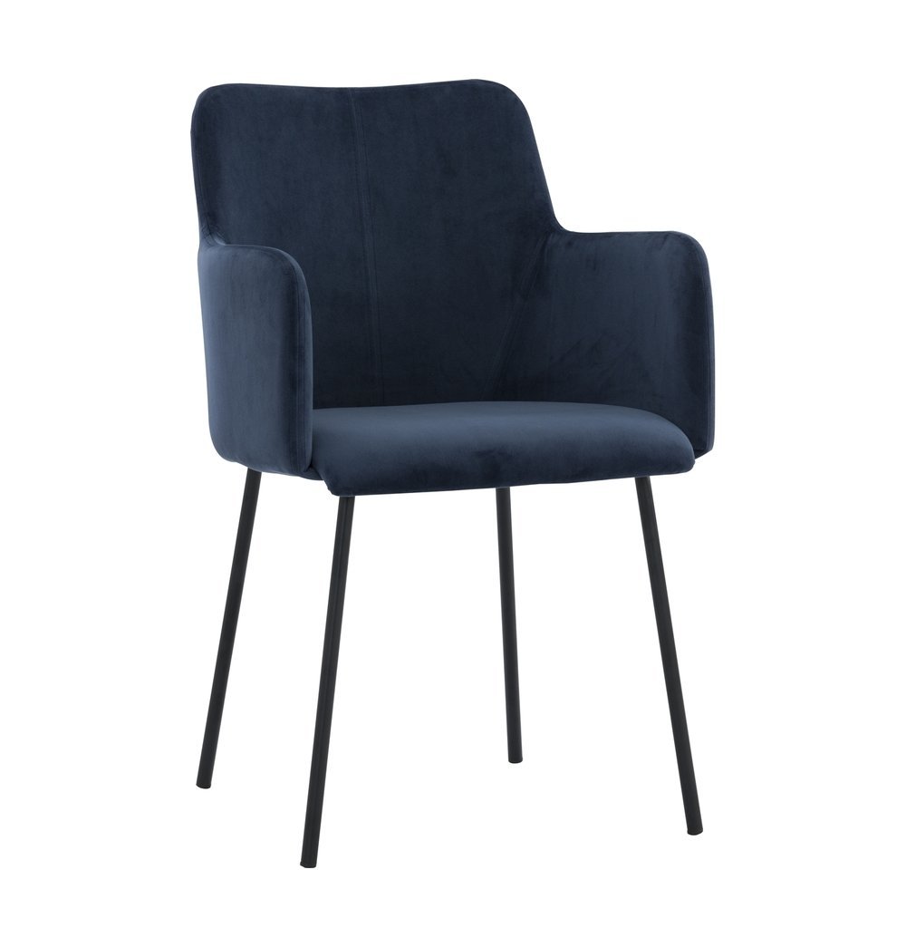 Desta Dining Armchair - Navy-1