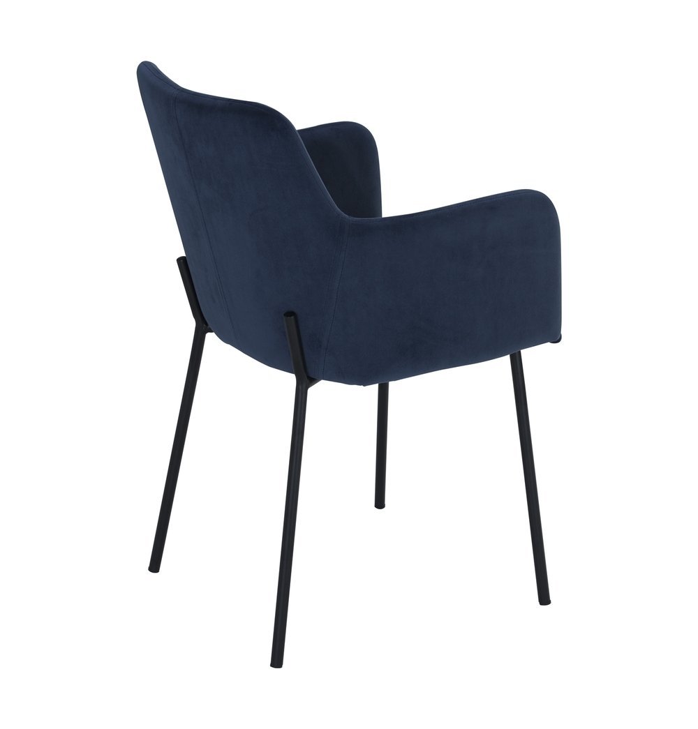 Desta Dining Armchair - Navy-3