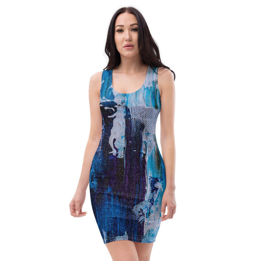 Gianneli Colours Fitted Dress-2