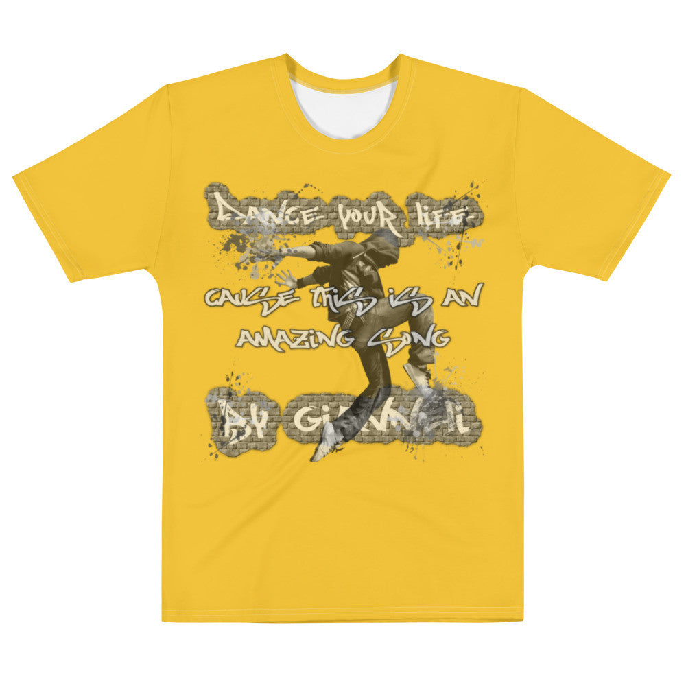 DANCE YOUR LIFE Men's t-shirt by Gianneli-0