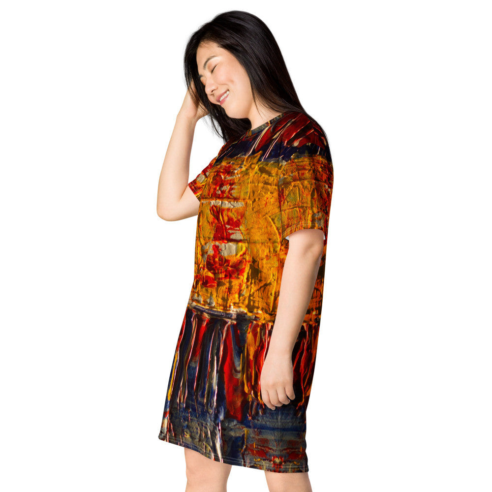 Gianneli Colours T-shirt dress-4