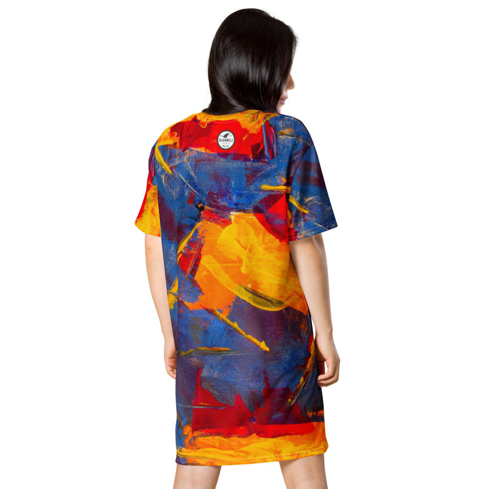 Gianneli Colours T-shirt Dress-3