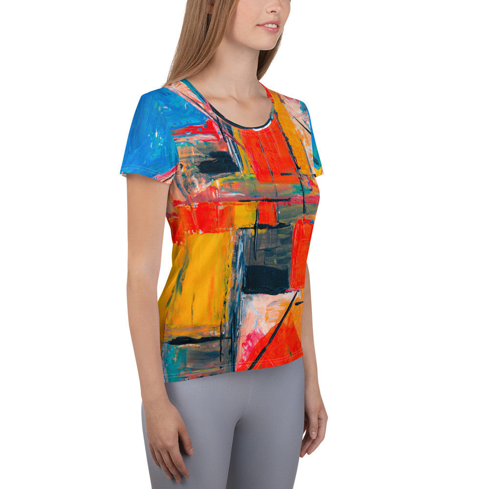 Gianneli Colours Women's Athletic T-shirt-5