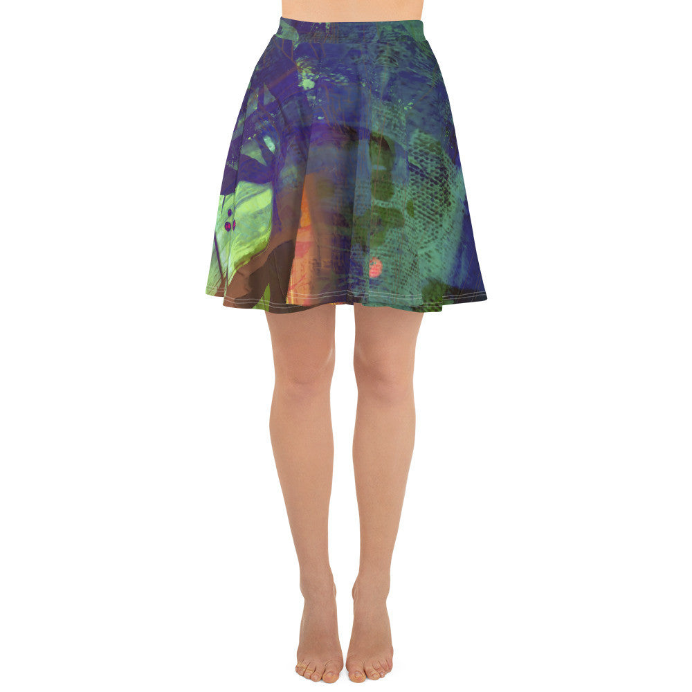 Gianneli Colours Skater Skirt-2