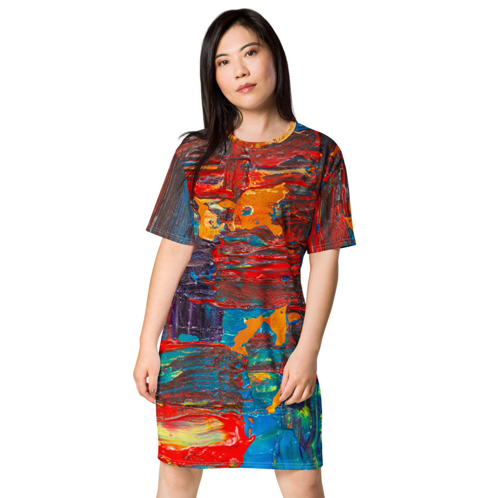 Gianneli Colours T-shirt Dress-3