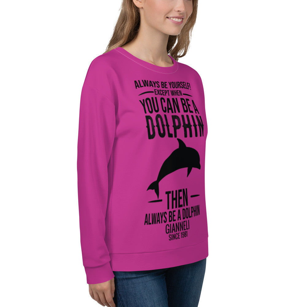 Dolphin Unisex Sweatshirt by Gianneli-3