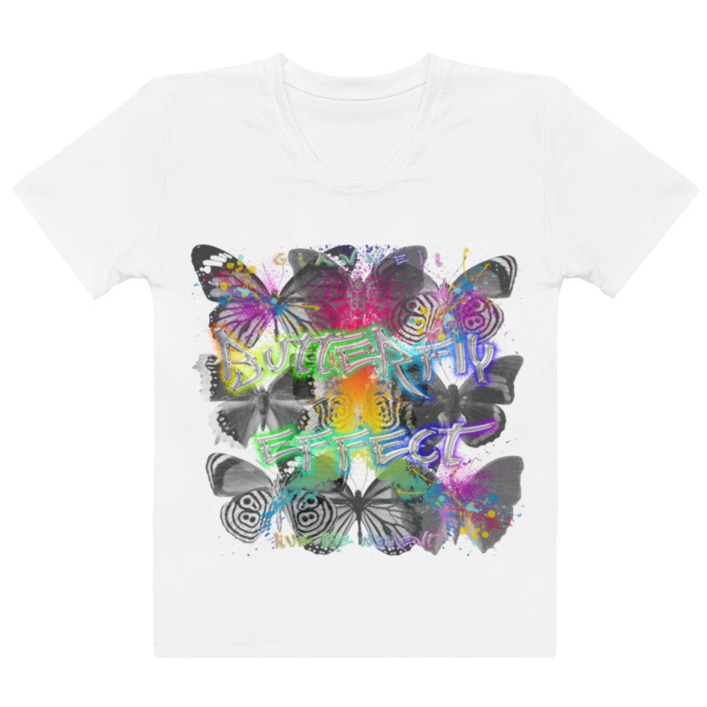 Butterfly Effect Women's T-shirt by Gianneli-0