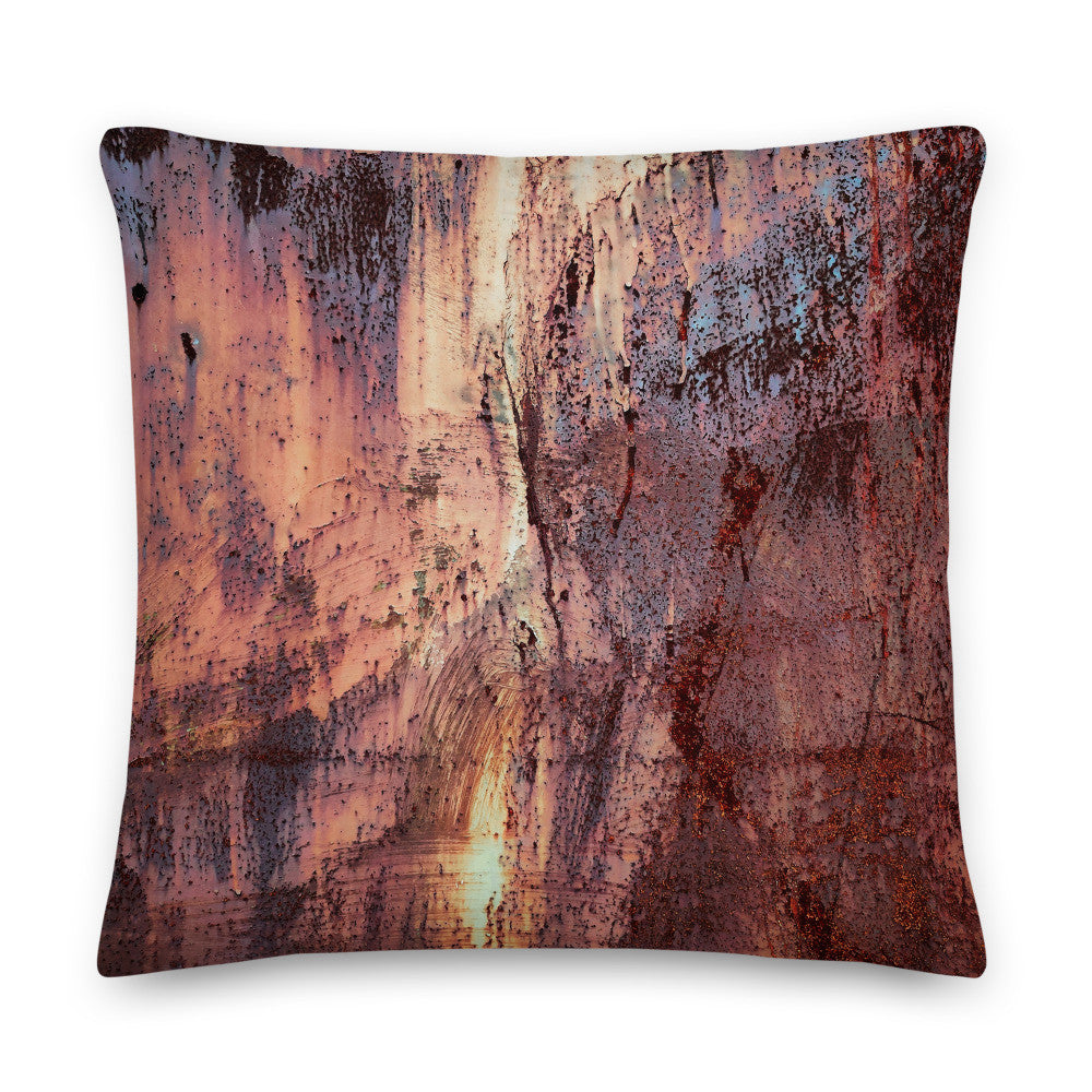 CLOCHARD Grunge Premium Pillow by Gianneli-5