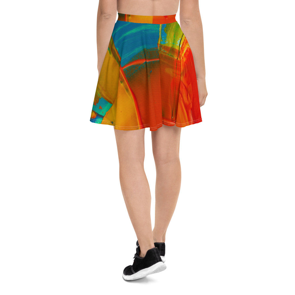 Gianneli Colours Skater Skirt-3