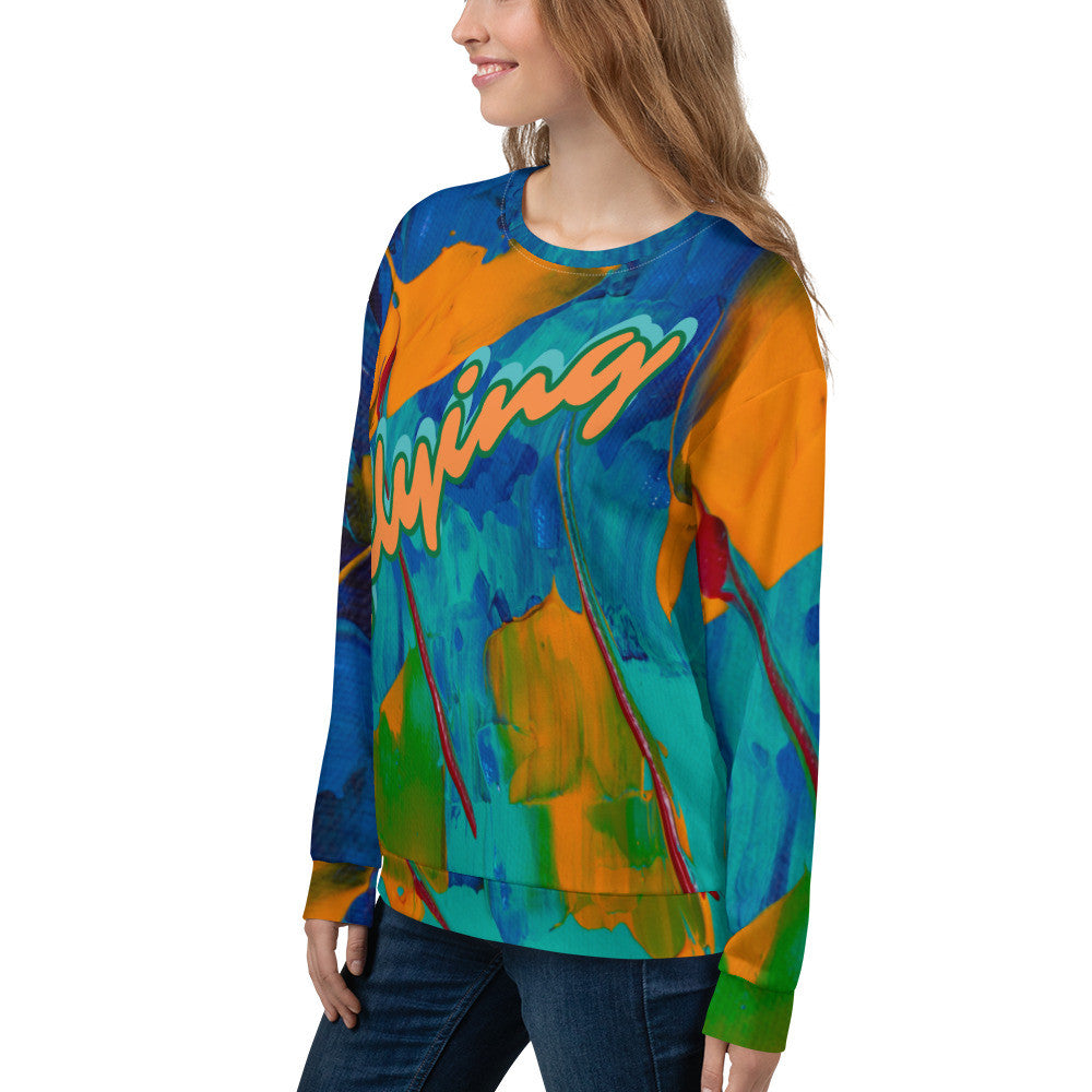 FLYING Unisex Sweatshirt by Gianneli-8